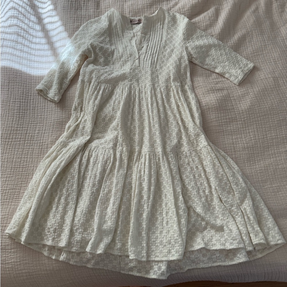 Minimal white dress